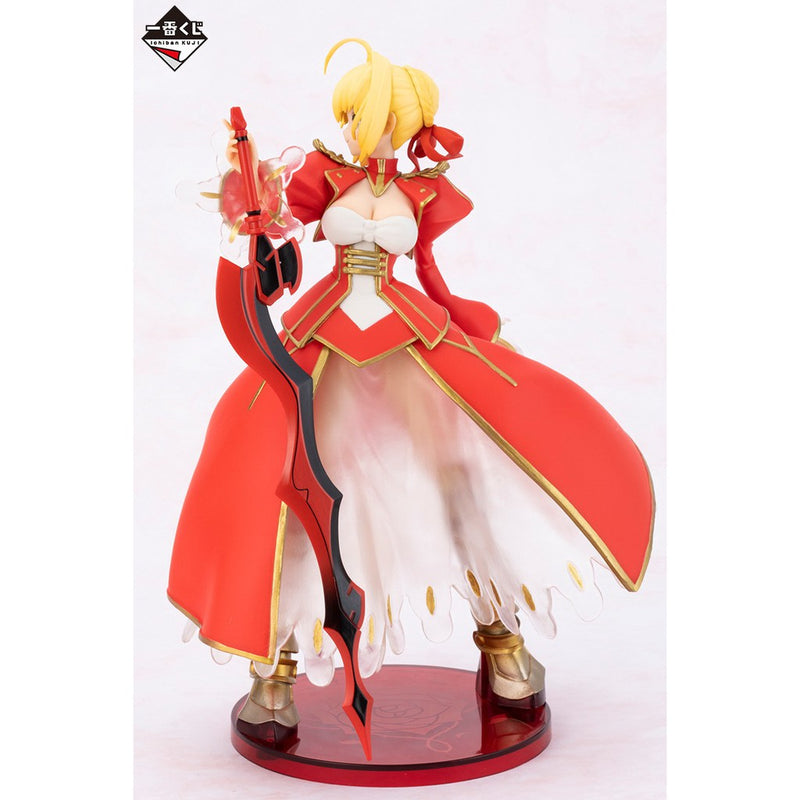 Fate Last Encore Saber Vestido en Rojo Banpresto Ichiban Kuji Figure