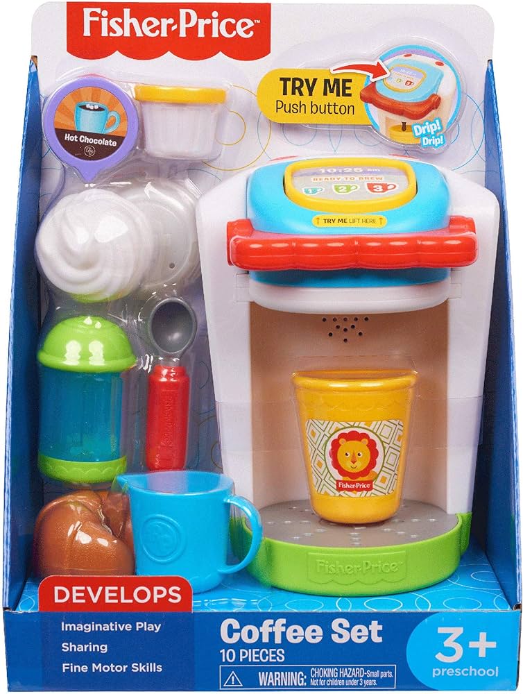 Fisher Price Set De Cafetera 3 Años