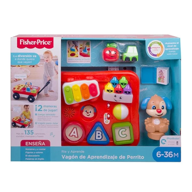 Fisher Price Vagon de Aprendizaje de Perrito