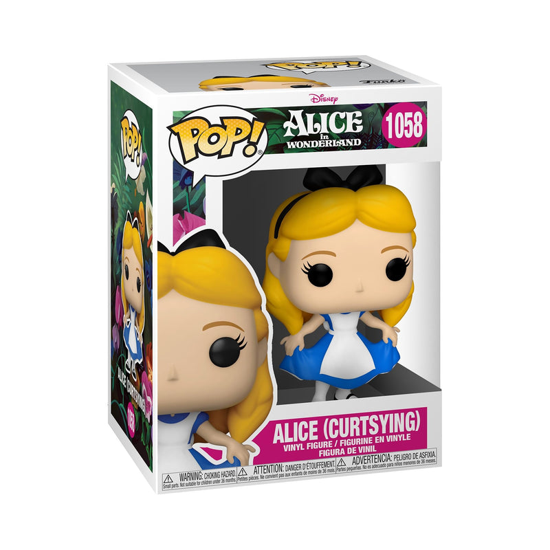 Funko Pop Alice in Wonderland Alice (Curtsying) 1058