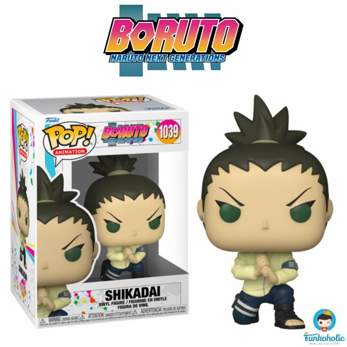 Funko Pop Boruto Naruto Shikadai Anime Hermoso 1039