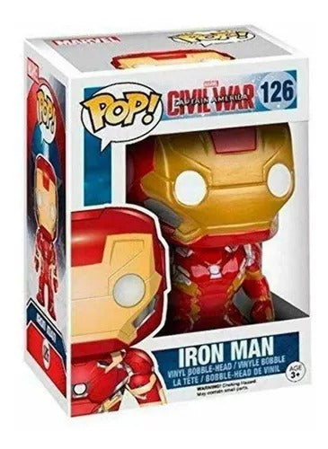 Funko Pop Civil War Iron Man 126