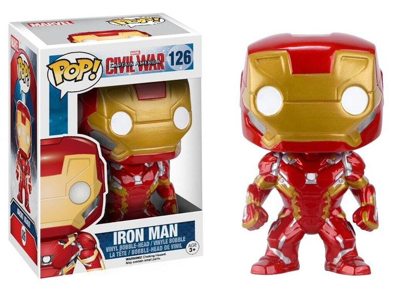 Funko Pop Civil War Iron Man 126