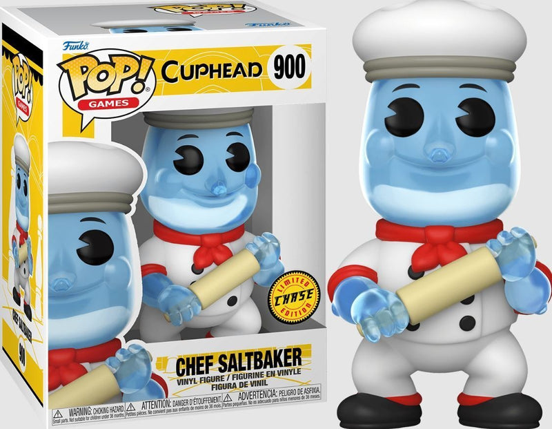 Funko Pop Cuphead Chef Saltbaker CHASE 900