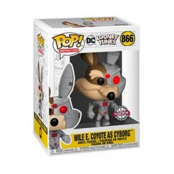 Funko Pop DC Looney Tunes Wile E. Coyote As Cyborg 866