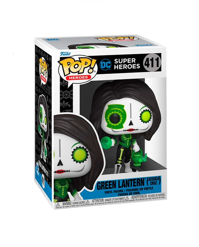 Funko Pop DC Super Heroes Dia de Muertos Green Lantern Jessica Cruz 411