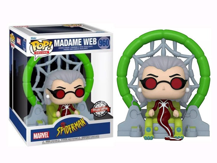 Funko Pop Deluxe 6  Spider Man Madame Web 960
