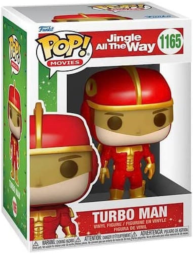 Funko Pop Jingle All the Way El Regalo Prometido Turbo Man 1165