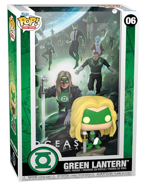 Funko Pop Linterna Verde Portada Comic 06