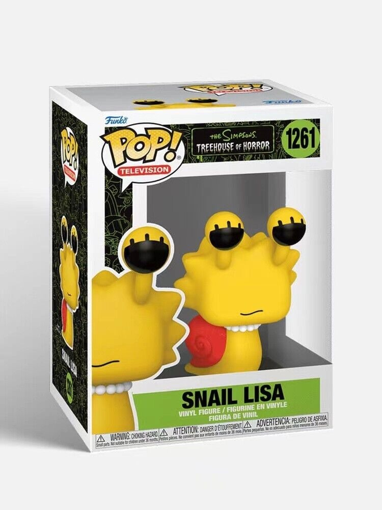 Funko Pop Los Simpsons Casita del Terror Snail Lisa 1261