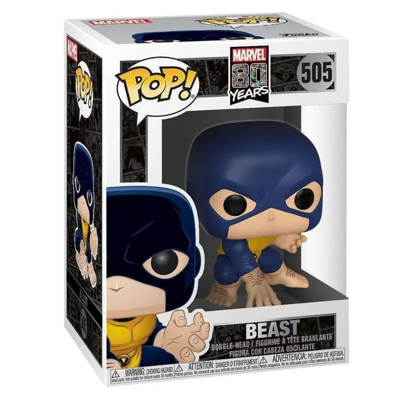 Funko Pop Marvel Bestia 505 - 80 Aniv Increible