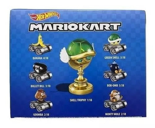 Mystery Box Mario Kart Hot Wheels Metalico