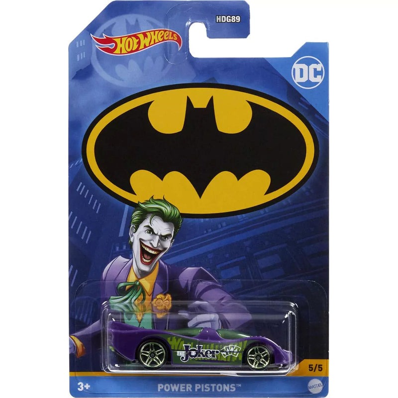 Hot Wheels DC Batman JOKER Power Pistons