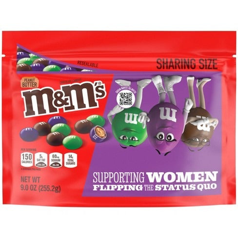 M&M Peanut Butter Crema Cacahuate Woman Especial 255g Resellable