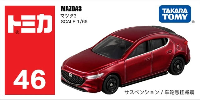 Takara Tommy Mazda 3 Rojo 1/66