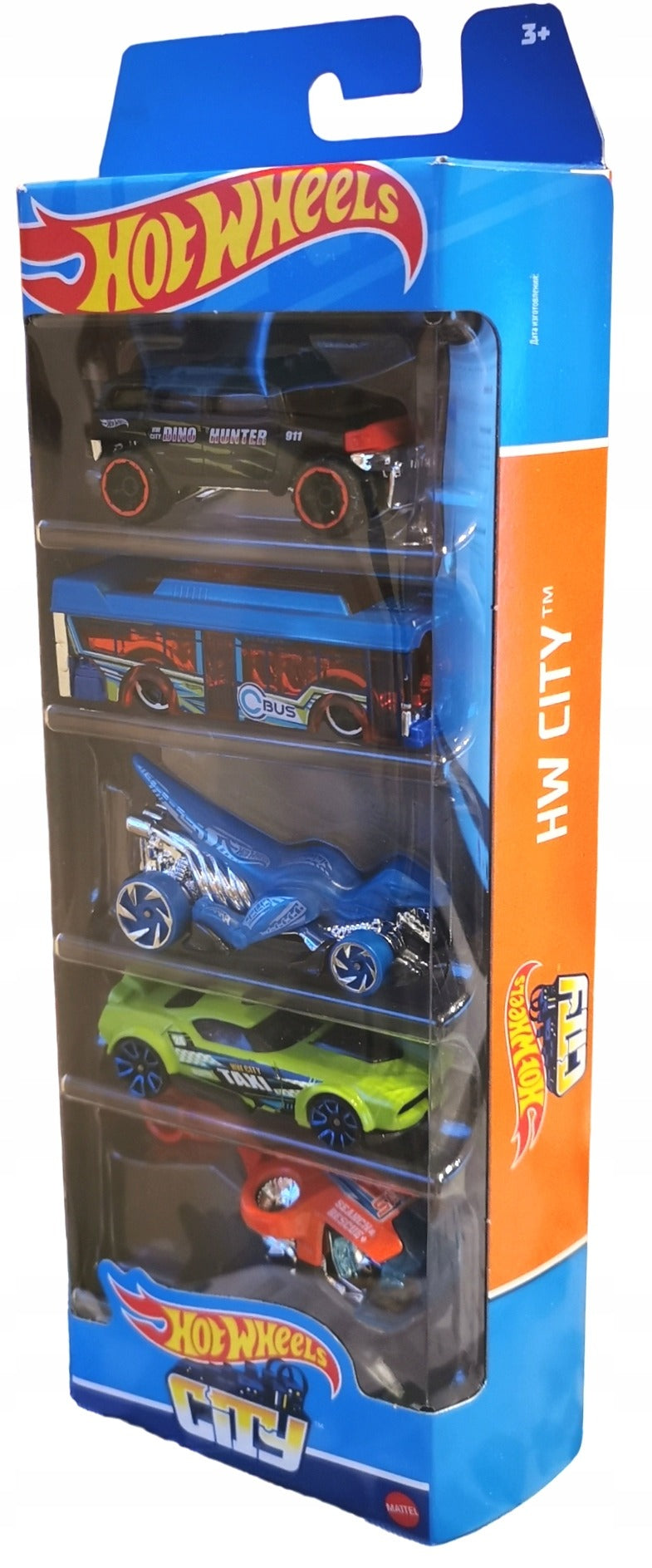 Hot Wheels 5 Pack HW City HLY76