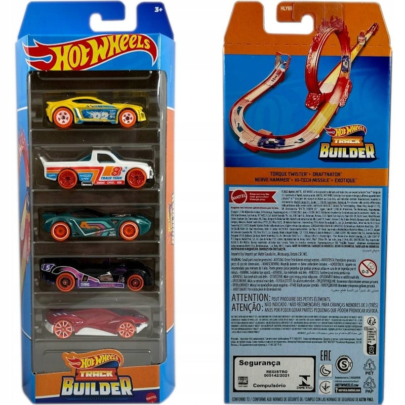 Hot Wheels 5 Pack Track Builder HLY69