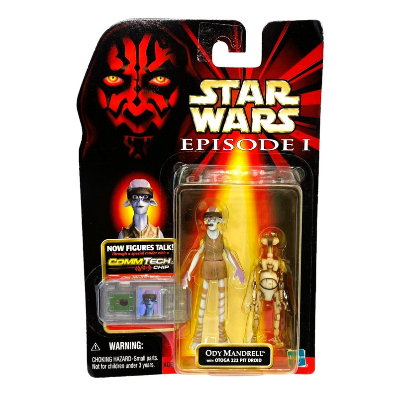 Star Wars Episode I Collection 3 Ody Mandrell with Otoga 222 Pit Droid