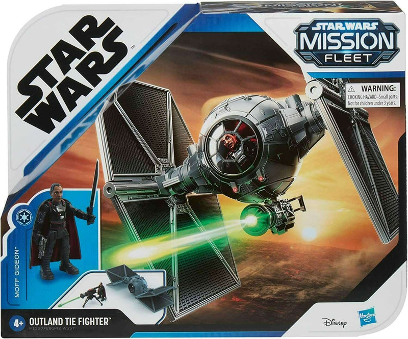 Hasbro Star Wars Mission Fleet Moff Gideon Outland Tie Fighter