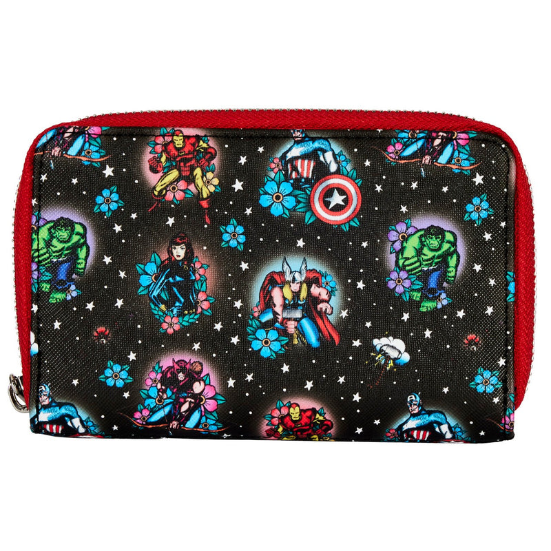 Cartera Loungefly Marvel Avengers Flores Increible