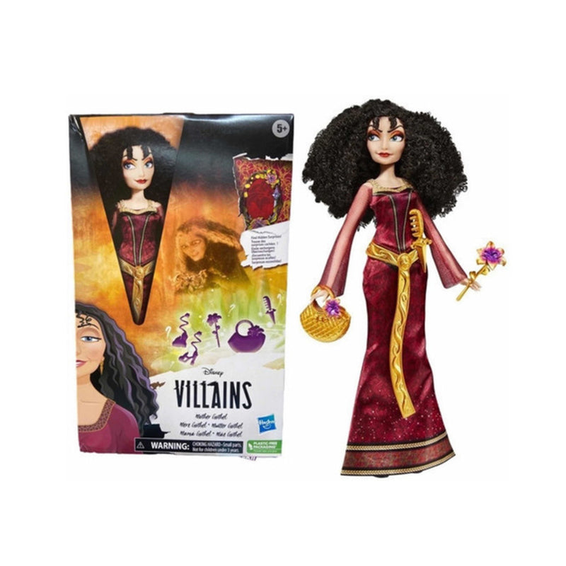 Disney Villains Madre Gothel Muñeca con Accesorios y Ropa removible