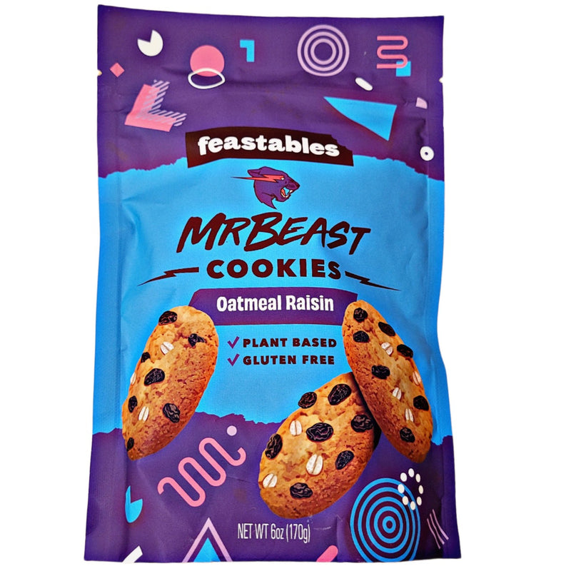 Mr Beast Galleta con Avena y Pasas Paquete 170 gr