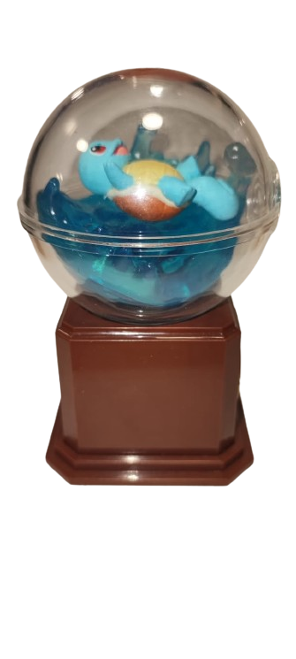 Pokemon pokebola Terrarium Squirtle En Ola