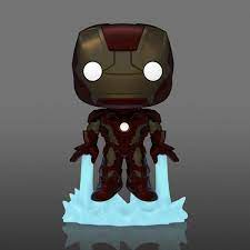 Funko Pop 10   Avengers Age of Ultron Iron Man Mark 43 Glows in the Dark 962