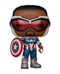 Funko Pop The Falcon And The Winter Soldier Captain America 814