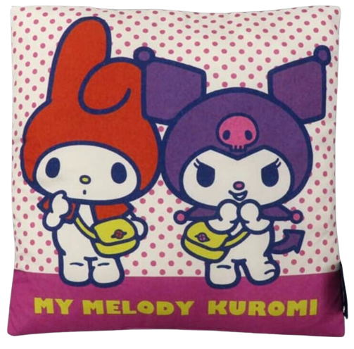 Almohada My Melody & Kuromi Sanrio