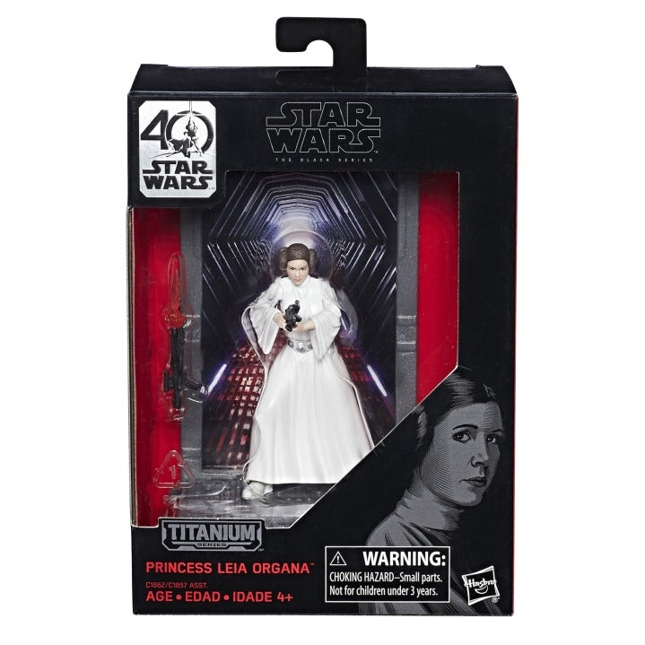 Star Wars Black Series Titanium Princess Leia Organa