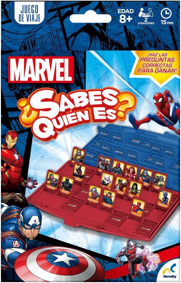 Marvel Studios Mini Juego de Mesa Sabes Quien Es?