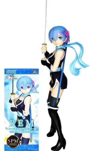 RE:ZERO REM KUNOICHI FIGURA SUPER PREMIUM SEGA