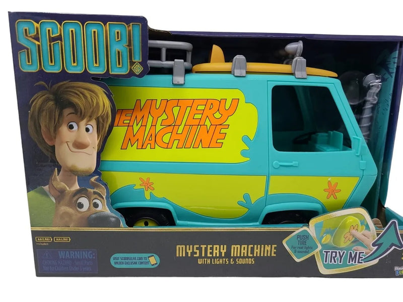 Scooby Mystery Machine Con Luz & Sonido