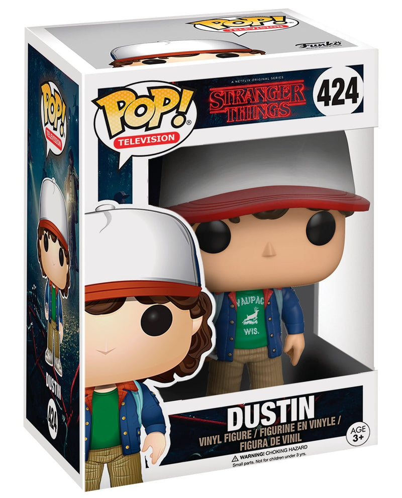 Funko POP TV Stranger Things Dustin 424