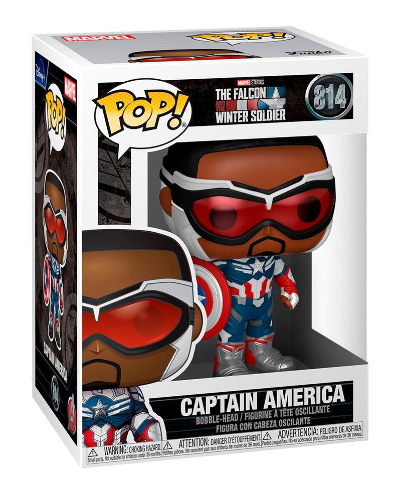 Funko Pop The Falcon And The Winter Soldier Captain America 814