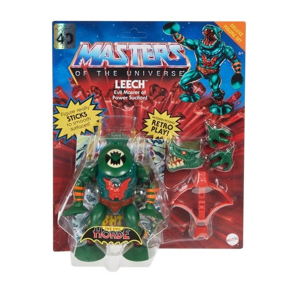 Masters Of The Universe Deluxe LEECH Renovado