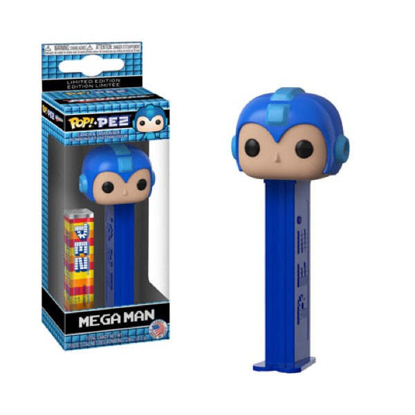 Pop + Pez Dispensador Dulce Pez Mega Man