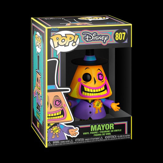 Funko Pop Disney The Nightmare Before Christmas Mayor Blacklight 807