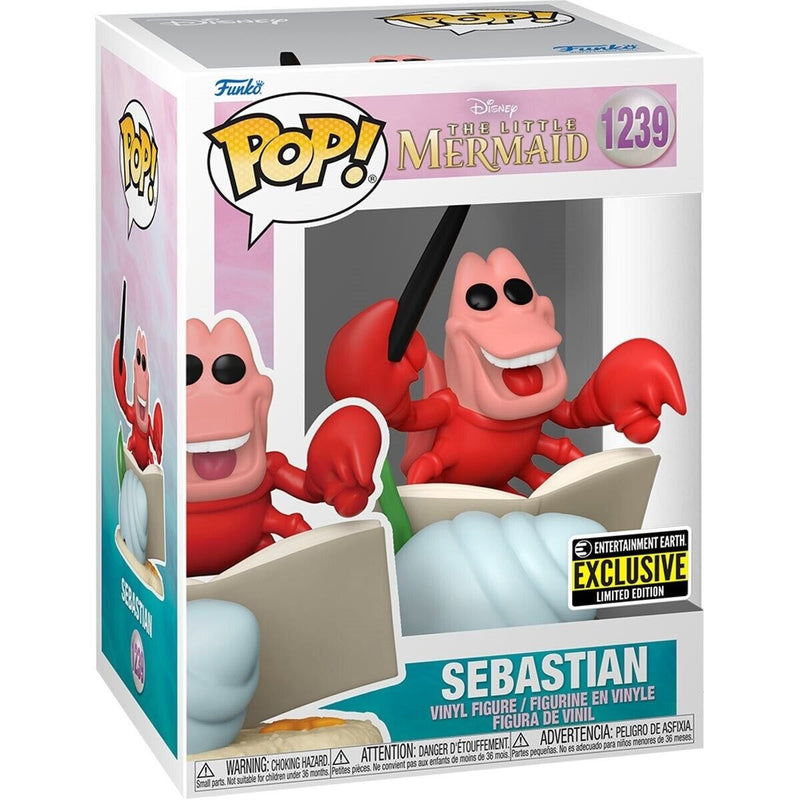 Funko Pop Disney La Sirenita Sebastian Exclusivo EE