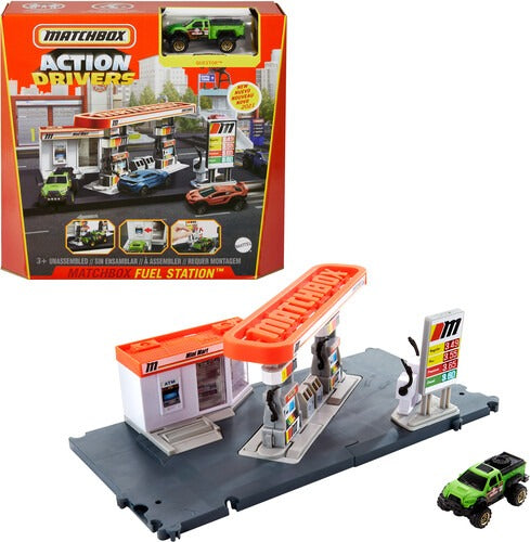 Mattel Matchbox Action Drivers Estacion de Gasolina