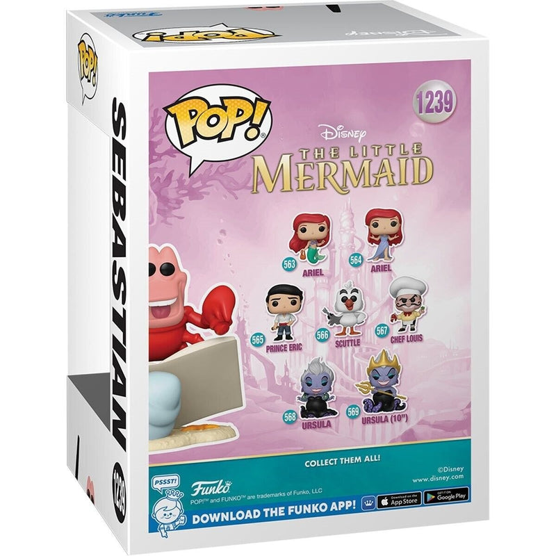 Funko Pop Disney La Sirenita Sebastian Exclusivo EE