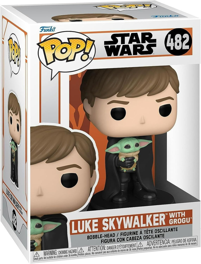 Funko Pop Star Wars Luke Skywalker with Grogu 482