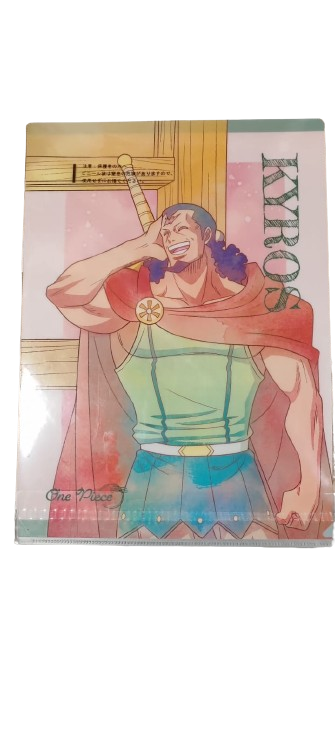 One Piece Folder Plastico Escolar Carta