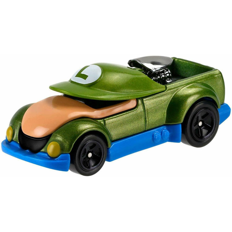 Hot Wheels LUIGI Super Mario Auto Mattel