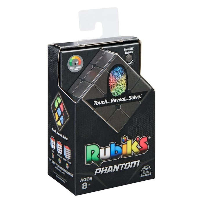 Rubik´s Phantom Touch Reveal Solve 3x3 Increible - Negro