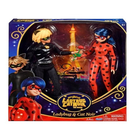 Playmates Miraculous Lady Bug Y Cat Noir