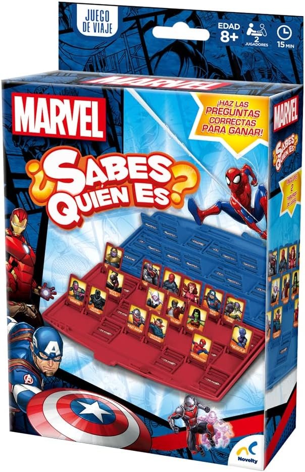 Marvel Studios Mini Juego de Mesa Sabes Quien Es?