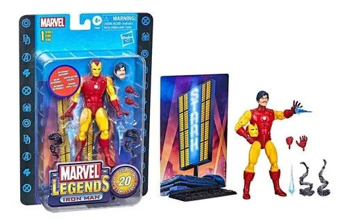 Marvel Legends Iron Man 20 Años Series 1 Hasbro