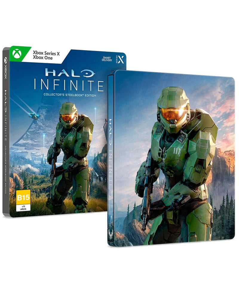 Games, X-BOX X/S/ONE, HALO INFINITE STEELBOOK